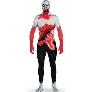 Déguisement Zombie Seconde Peau - RUBIES - XL L - Multicolore - Halloween pas cher