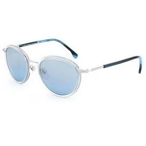 Lozza Lunettes de Soleil Femme, Bleu (Shiny Palladium), taille unique pas cher