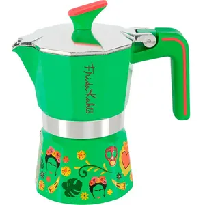 Pedrini 2TZ FRIDA KAHLO, vert, Cafetière moka, Vert