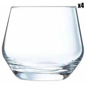 Verres bas - CRISTAL D'ARQUES - Ultime - Transparent - Blanc - Cristallin pas cher