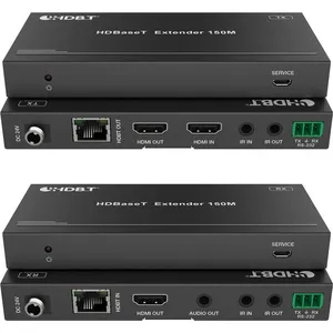 Transmetteurs audio-vidéo DVDO 4K60 HDMI 150 m Extender Over HDBaseT (Tx/Rx) pas cher