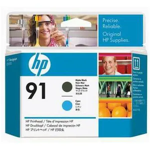 HP 91 (C9460A) Inktcartridge Mat-zwart + cyaanVendu partonershop
