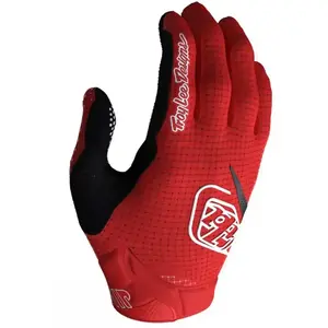 Troy Lee Designs, Hommes, Gants, Air Handschuh, Mono, scarlet glo, M, Rouge, Noir, (M) pas cher