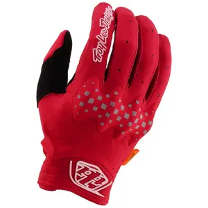 Troy Lee Designs, Gants, Gambit Handschuh, Solid, scarlet glo, L, Rouge, Noir, (L) pas cher