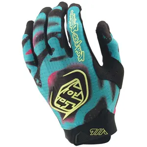 Troy Lee Designs, Hommes, Gants, Air Handschuh, Membrane, black/glo yellow, XL, Jaune, Noir, (XL) pas cher
