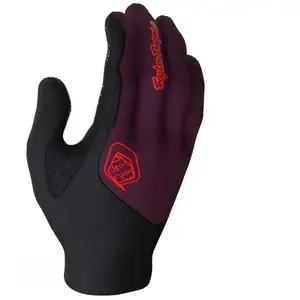 Troy Lee Designs, Hommes, Gants, Flowline Handschuh, Mono, sangria, XL, Noir, Violet, (XL) pas cher