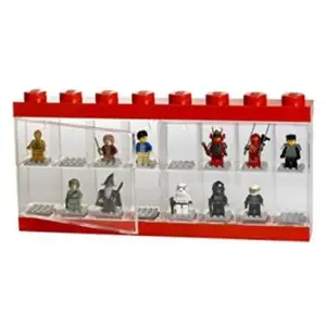 Room copenhagen - 40660001 - présentoir de 16 figurines - lego - rouge pas cher