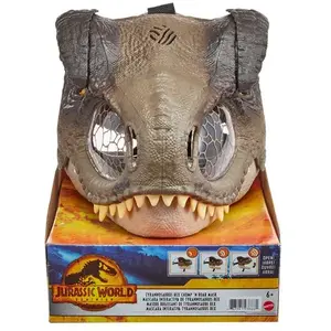 Masque T-Rex Sonore Jurassic World - Figurines Dinosaure MATTEL - Dès 4 ans