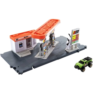 Matchbox - Playset Station Essence - Circuit / Petite Voiture - 3 ans et + pas cher
