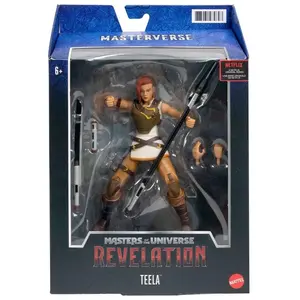 Masters of the Universe Mattel - Les Maîtres de l'Univers : Revelation Masterverse 2021 - Figurine Teela 18 cm pas cher