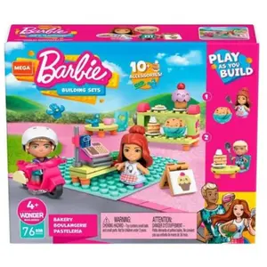 Mega - Barbie Bakkerij - Bouwset - 84 bouwstenen pas cher