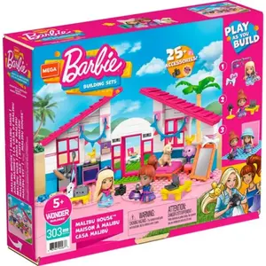 Jeu de construction Mega Bloks Mega Construx Barbie Maison à Malibu pas cher