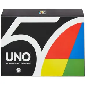 Jeu de cartes Mattel Uno 50ème Premium pas cher