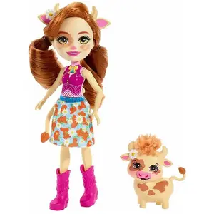 Mattel Enchantimals Cailey Cow Et Curdle Mattel Fxm77 pas cher