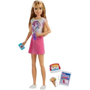 Poupée Barbie Babysitter blonde pas cher