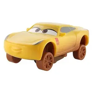 Mattel Pixar Disney Cars 3-Super-Huit Cruz Ramirez-Echelle 1/55, DYB05, Jaune pas cher