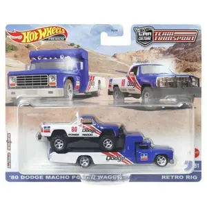 Hot Wheels Ensemble De Transport De Camion Et De Voiture De Course Assorti pas cher