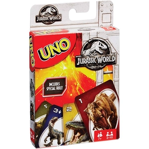 Mattel Games Jurassic World - UNO - jeu de cartes pas cher