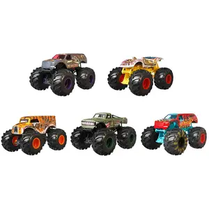 Hot Wheels Monster Trucks HW MONSTERTRUCKS 1:24 AST 2021 MIX 12 pas cher