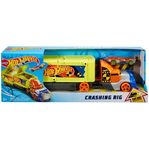Playset Hot Wheels Camion Crash Modèle aléatoire pas cher