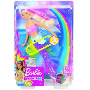 Barbie - Sirène Lumières & Danse Aquatique pas cher