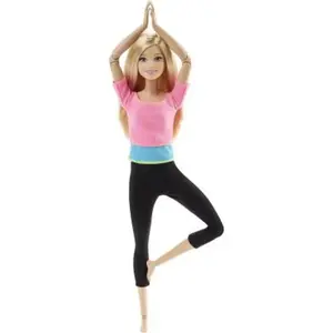 Barbie - DHL82 - Barbie Fitness Haut - Rose pas cher