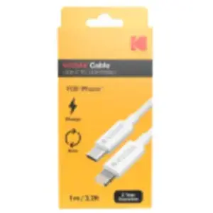 Comparateur de prix : KODAK Câble USB Blanc