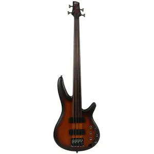 Ibanez SRF 700 BBF Fretless Brown Burst Flat - Elektrische basgitaar pas cher