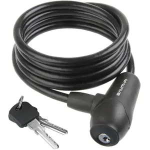 M Wave S 8,15 S spirale câble antivol - rose pas cher