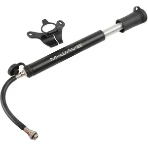 M-Wave Flexi Tube Pompe de vélo avec tuyau amovible Noir pas cher