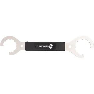 Comparateur de prix : M-Wave Clé 2 en 1 Spider50/60 mm acier 36 cm argent/noir