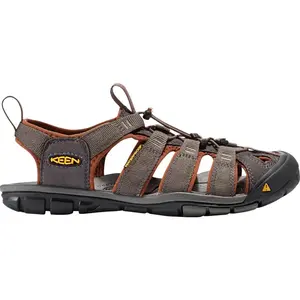 Keen Homme Clearwater CNX-M Sandales Bout fermé, Marron Raven Tortoise Shell, 45 EU