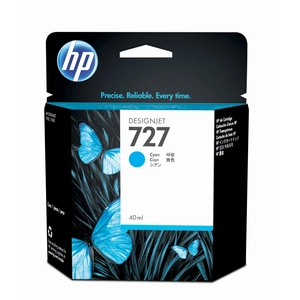 HP 727 (B3P13A) Inktcartridge Cyaan pas cher