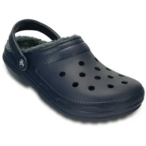 Crocs - Classic Lined Clog - Instap Sandaal - 42 - 43 - Blauw pas cher