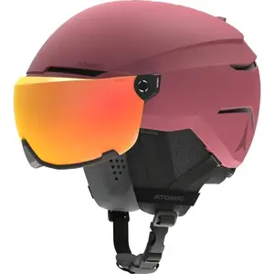 ATOMIC Casque stéréo Savor Visor unisexe pour adulte, Maroon, 55-59 pas cher