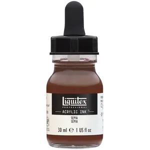 Liquitex Professional Encre Acrylique Flacon Avec Pipette 30 ml Sépia pas cher
