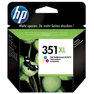 HP 351XL Cartouche d'encre trois couleurs grande capacité authentique ...