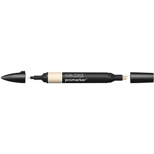 Feutre Promarker Crème Pâle - Winsor et Newton - Double-pointe - Opaqu... pas cher