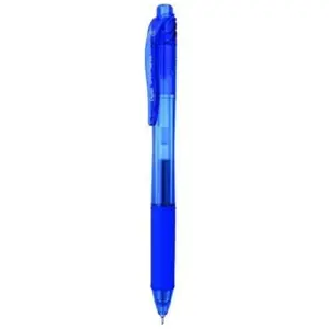 Pentel bln105-c roller encre gel pointe métal 0,5 mm bleu 9178658 pas cher