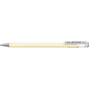 Roller gel encre opaque mate Pentel Mattehop Blanc Ivoire pas cher