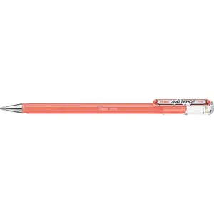 Roller gel encre opaque mate Pentel Mattehop Corail pas cher