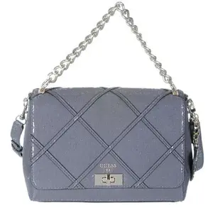 Sac Porté main - Guess - Winett - Gris - Tressé - 26x19x9,5 cm pas cher