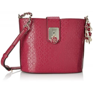 Sac bandoulière - Guess - Rosalind SG611314 - Rose - 27x21x13cm - 100% Polyuréthane