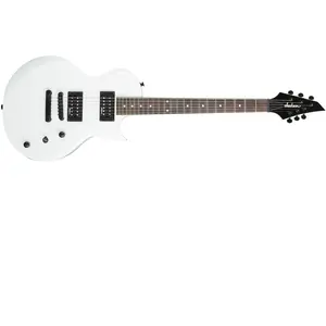 Jackson JS22 Monarkh SC Snow White - Single-cut elektrische gitaarVendu parbol