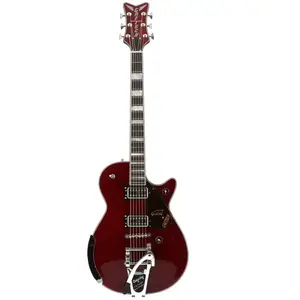 Gretsch G6134TFM-NH Nigel Hendroff Signature Penguin Dark Cherry elektrische gitaar met koffer pas cher