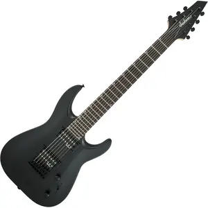 Jackson JS22-7 Dinky DKA HT Satin Black - ST-Style elektrische gitaarVendu parbol