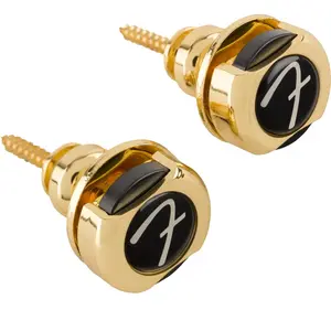 Fender©"Infinity" Strap Locks - 360° Rotation - Or pas cher