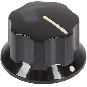 Fender Deluxe Jazz Bass Upper Concentric Knob, Black - Gitaaronderdeel pas cher