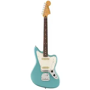 Fender Player II Jaguar RW Aquatone Blue - Elektrische gitaarVendu parbol