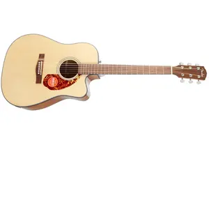 Fender CD-140SCE Dreadnought - touche noyer - Naturelle (+ étui) pas cher